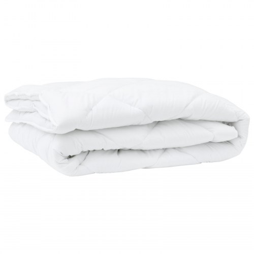 Helårs dyne- og pudepakke i hvid microfiber - 260 × 220 cm, 3 dele