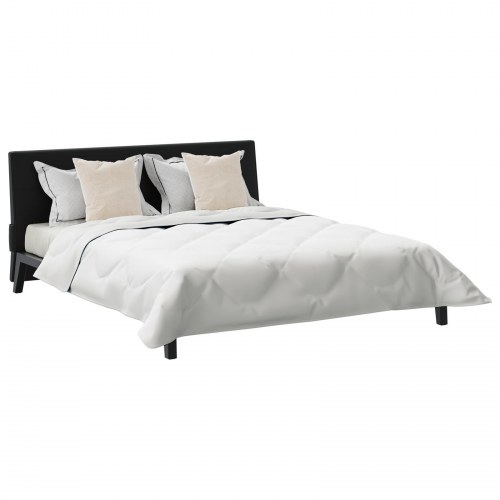 Vinter dyne med pude 3 stk Hvid Microfiber