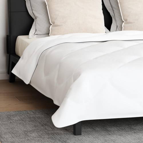 Vinter dyne med pude 3 stk Hvid Microfiber