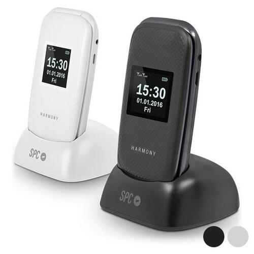 Mobiltelefon til ældre mennesker SPC 2,4" Sort
