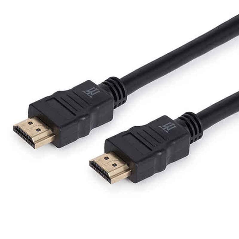 HDMI-kabel Maillon Technologique 4K Ultra HD Han-stik/Han-stik Sort 1,8 m