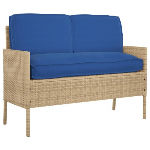 Palle Pudesæt 3 stk Kongelig blå 120 x 50 x 12 cm Oxford stof