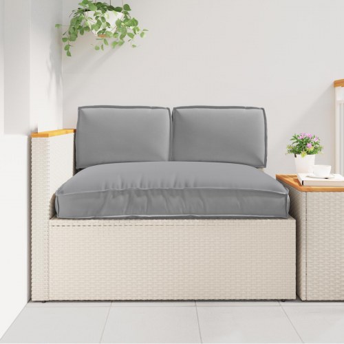 Palle Pudesæt med pude 3 stk Grå 120 x 80 x 12 cm Oxford stof