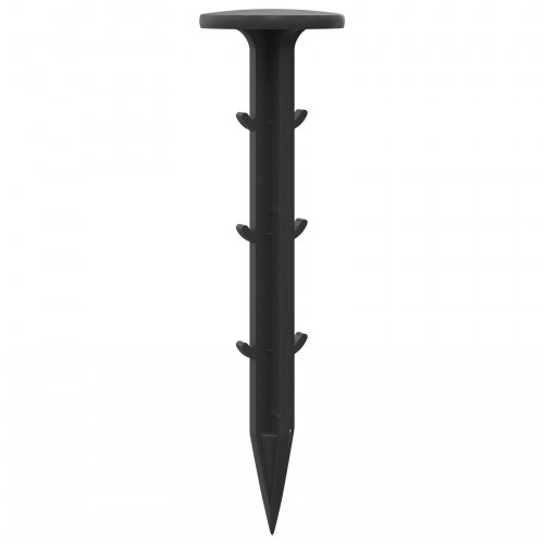 Plastik Pegs 500 stk Sort 3 x 11 cm Plastik
