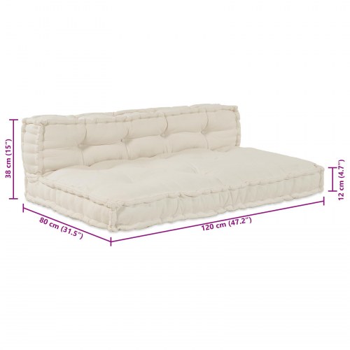 Palle Sofa Pude Creme Stof