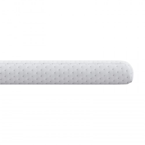 Topmadras 180 x 200 cm - hvid jacquard, 6 cm
