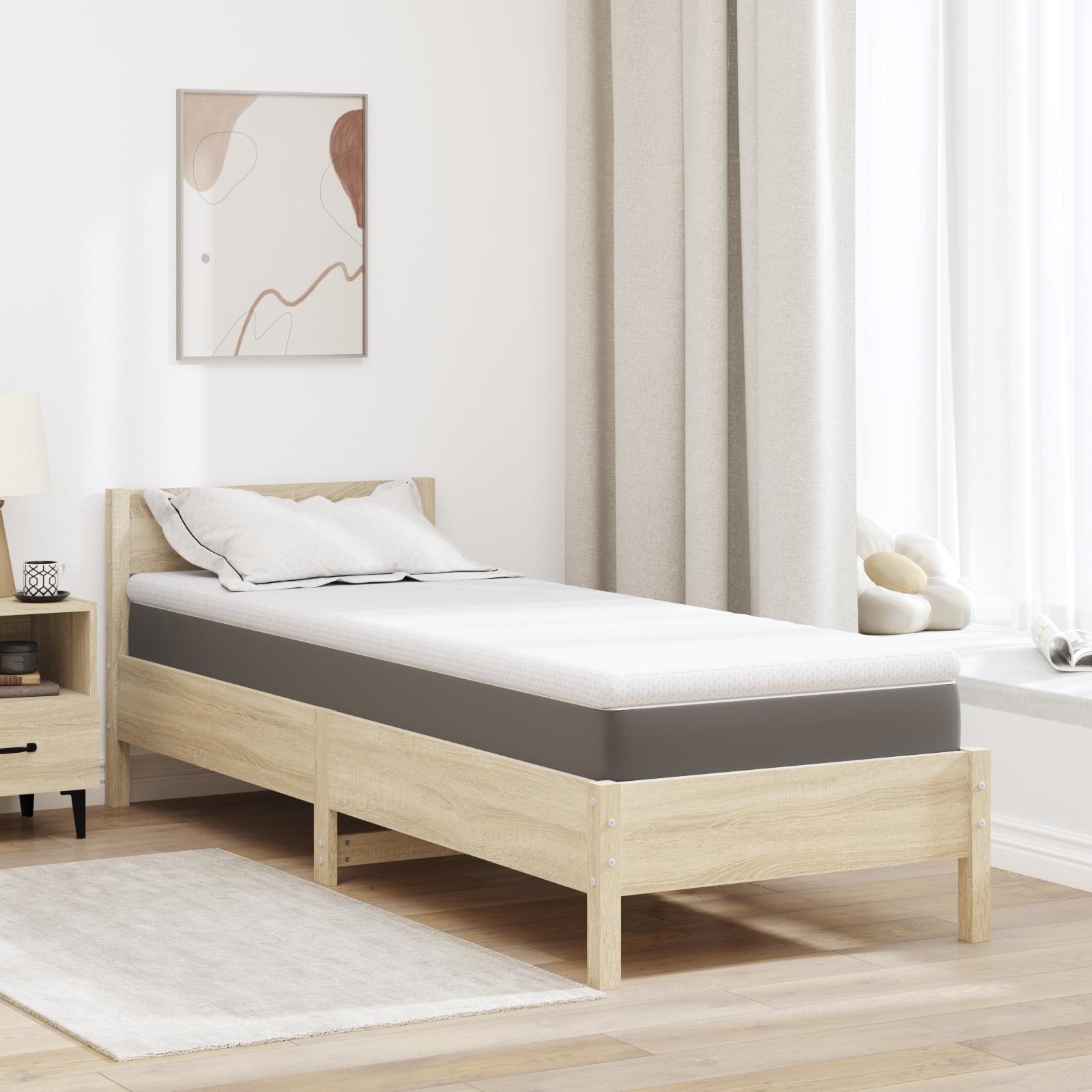 Madraspuder Hvid 70 x 200 cm 100% polyester jacquard stof