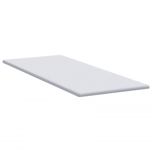 Topmadras i memoryskum 80 x 200 cm - hvid