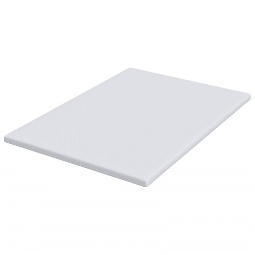 Topmadras i memoryskum 160 x 200 cm - hvid