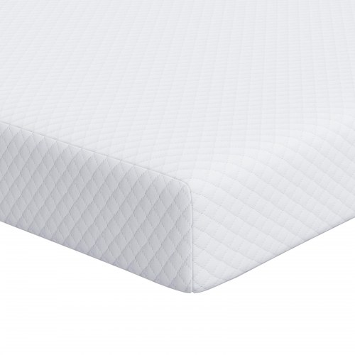 Topmadras i memoryskum 70 x 200 cm - hvid