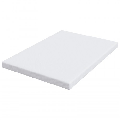 Topmadras i memoryskum 160 x 200 cm - hvid
