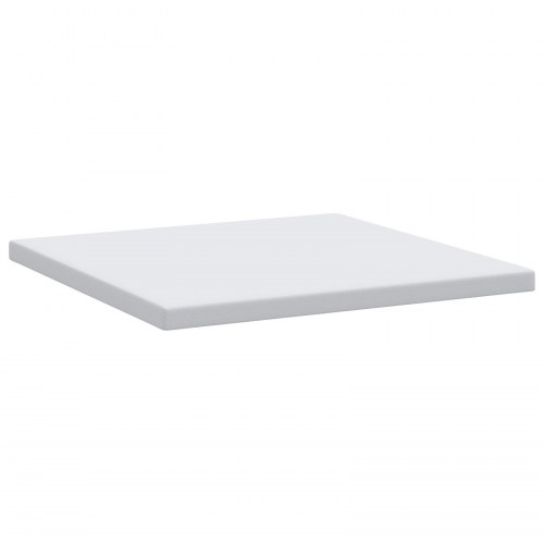 Topmadras med memoryskum 180 x 200 cm - hvid