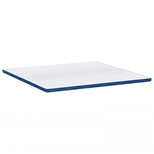 Topmadras i memoryskum 180 x 200 cm - hvid