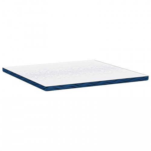 Topmadras 200 x 200 cm i memory foam - hvid