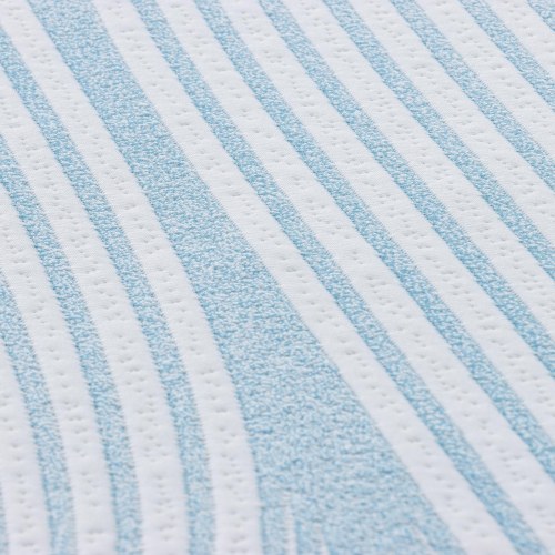 Madras Hvid 160 x 200 cm Jacquard stof