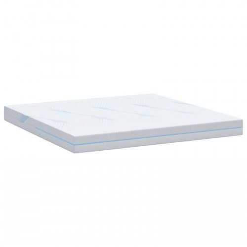 Skummadras medium fast 180 x 200 cm - hvid