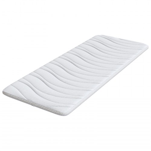 Topmadras 80 x 200 cm - hvid