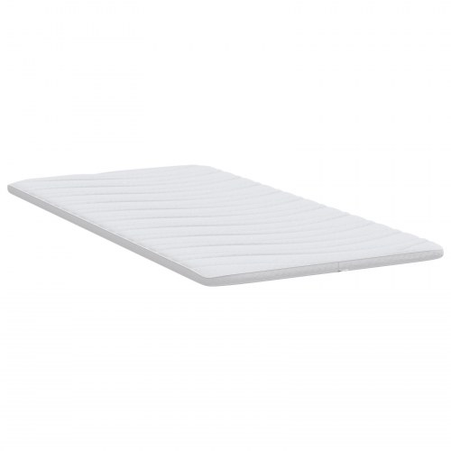 Topmadras i latex 90 x 190 cm - hvid