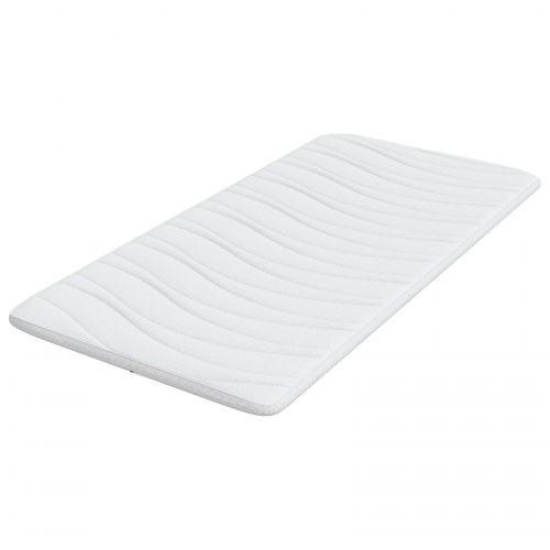 Topmadras i latex 100 x 200 cm - hvid