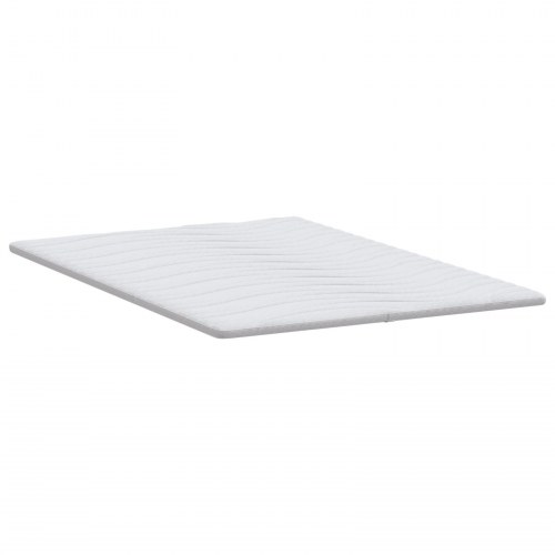 Topmadras 140 x 190 cm i hvid