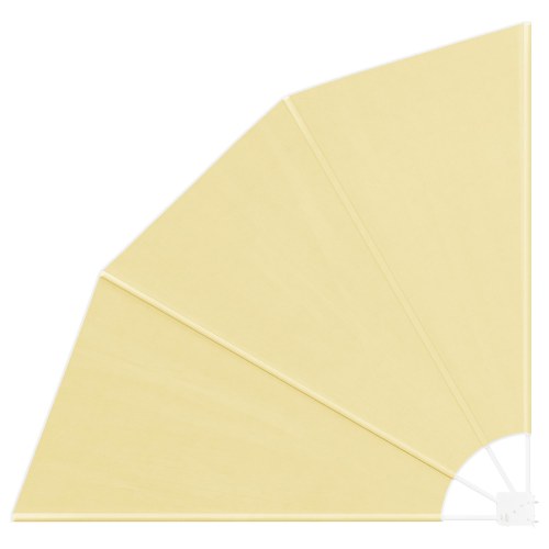 Balkon Afskærmning Sandfarvet 140 x 140 cm Stof