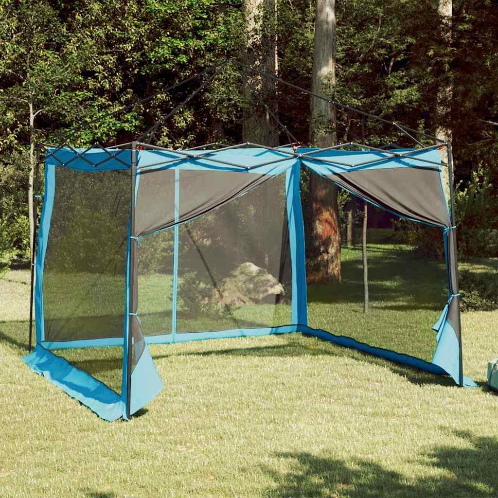 Mesh Indertelt Blå 303 x 303 cm 185T Polyester med PU belægning