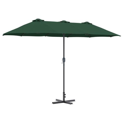 Havesol Grøn 380 x 196 x 235 cm Pulverlakeret Stål