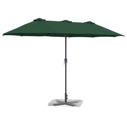 Havesol Grøn 380 x 196 x 235 cm Pulverlakeret Stål