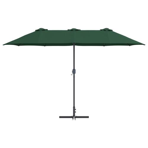 Havesol Grøn 380 x 196 x 235 cm Pulverlakeret Stål