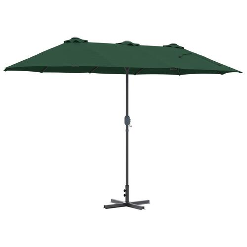 Havesol Grøn 380 x 196 x 235 cm Pulverlakeret Stål