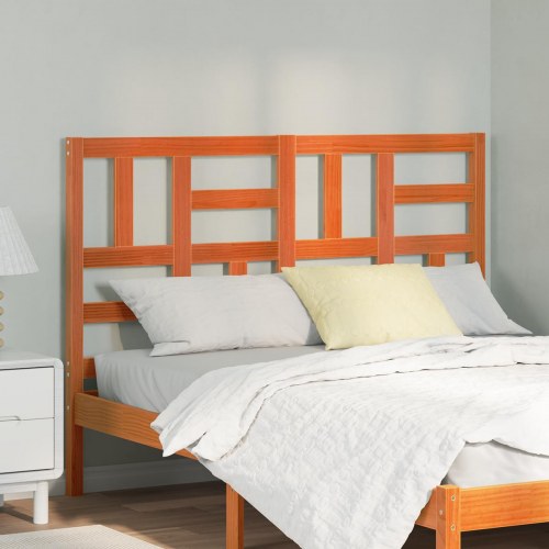 Senge Hovedgærde Gyldenbrun 145.5 x 4 x 104 cm Massivt fyrretræ