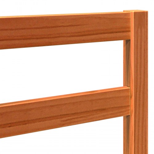 Senge Hovedgærde Gyldenbrun 145.5 x 4 x 104 cm Massivt fyrretræ