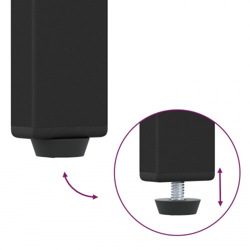 Bogreol Røget eg 60 x 30 x 83 cm Konstrueret træ