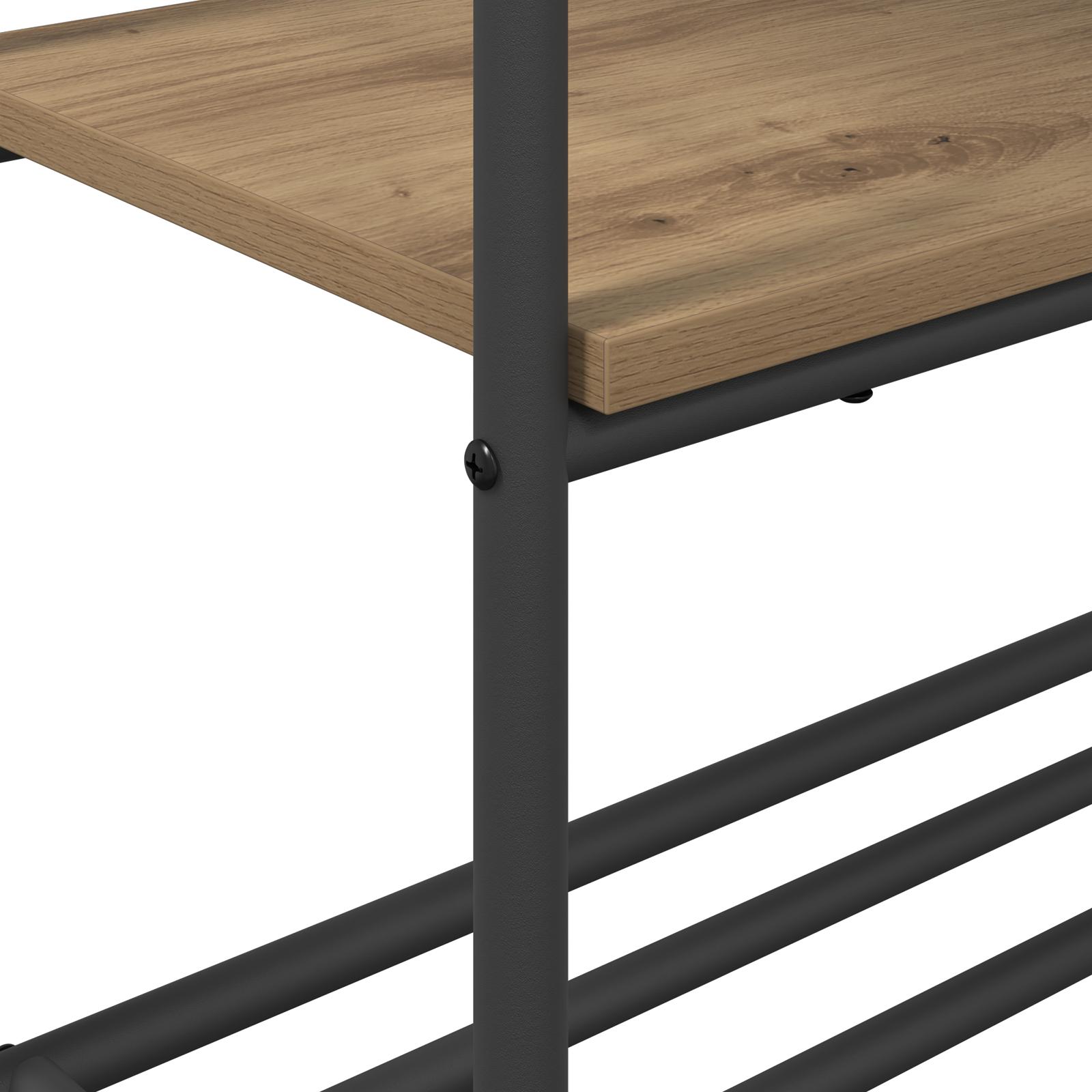 Tøjstativ med hylder artisan eg 77 x 30 x 171 cm