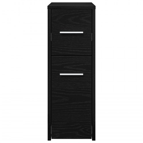 Slank Badeværelsesskab Sort eg 22 x 44 x 61.5 cm