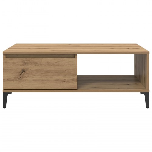 Sofabord i artisan eg 90 x 60 x 35 cm