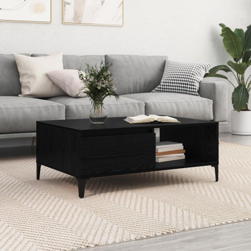 Sofabord sort eg 90 x 60 x 35 cm