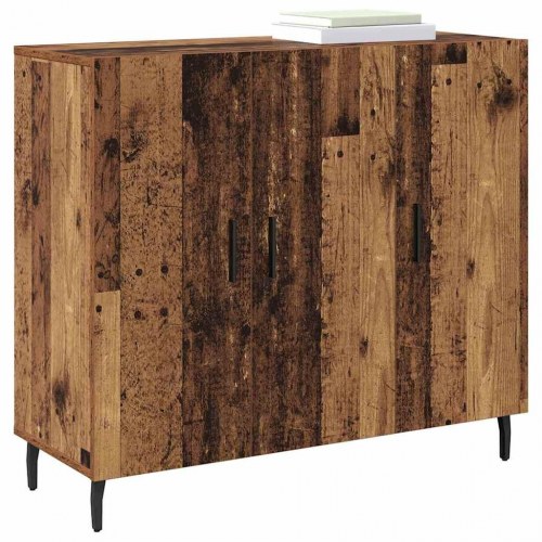 Skab i gammelt træ 90 x 34 x 80 cm