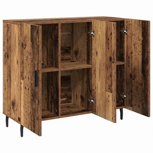 Skab i gammelt træ 90 x 34 x 80 cm