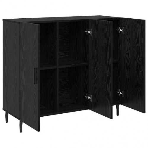 Skab i sort eg 90 x 34 x 80 cm