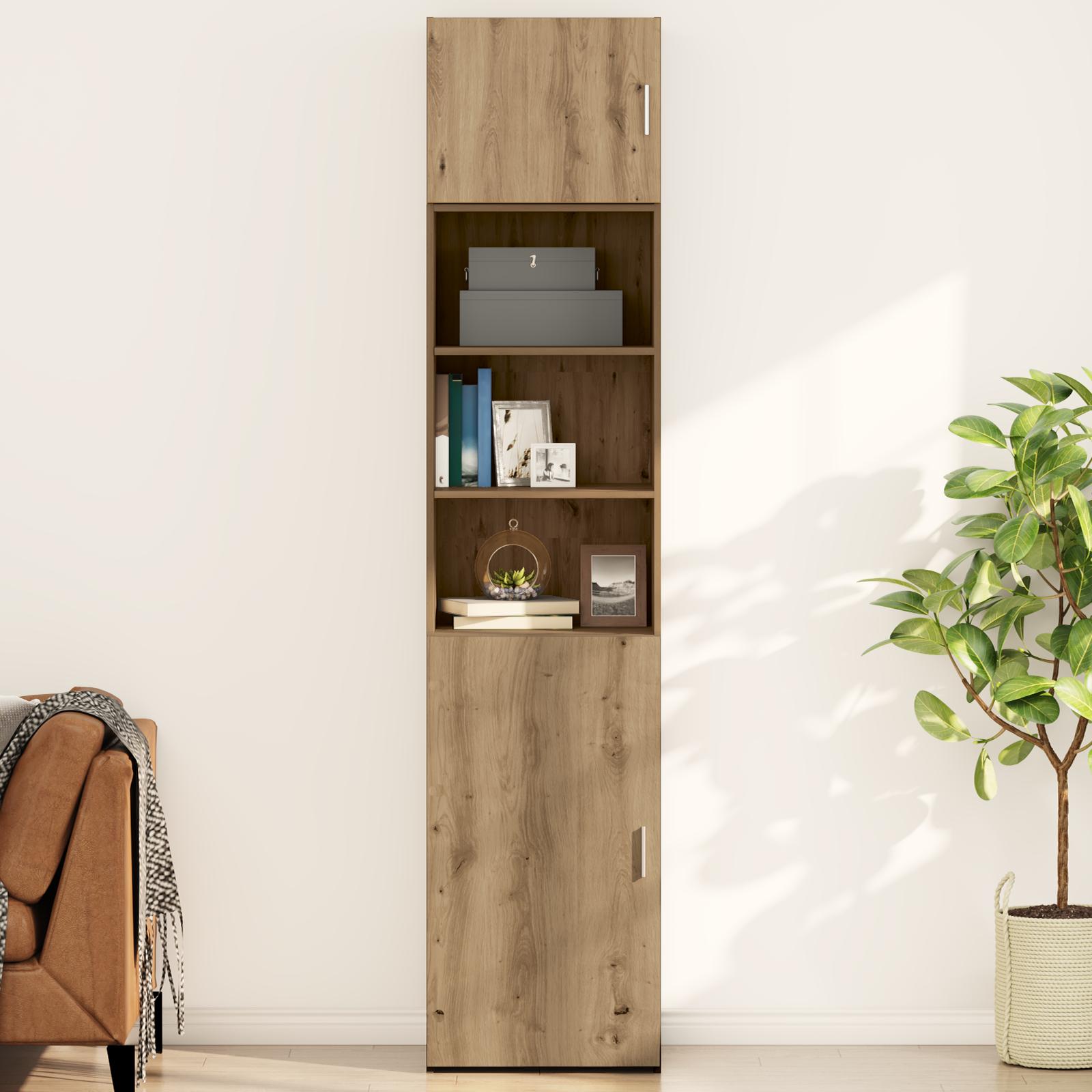 Vægskab i artisan eg 50 × 42,5 × 40 cm - konstrueret træ