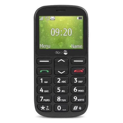 Mobiltelefon til ældre mennesker Doro 1361 2,4" Sort