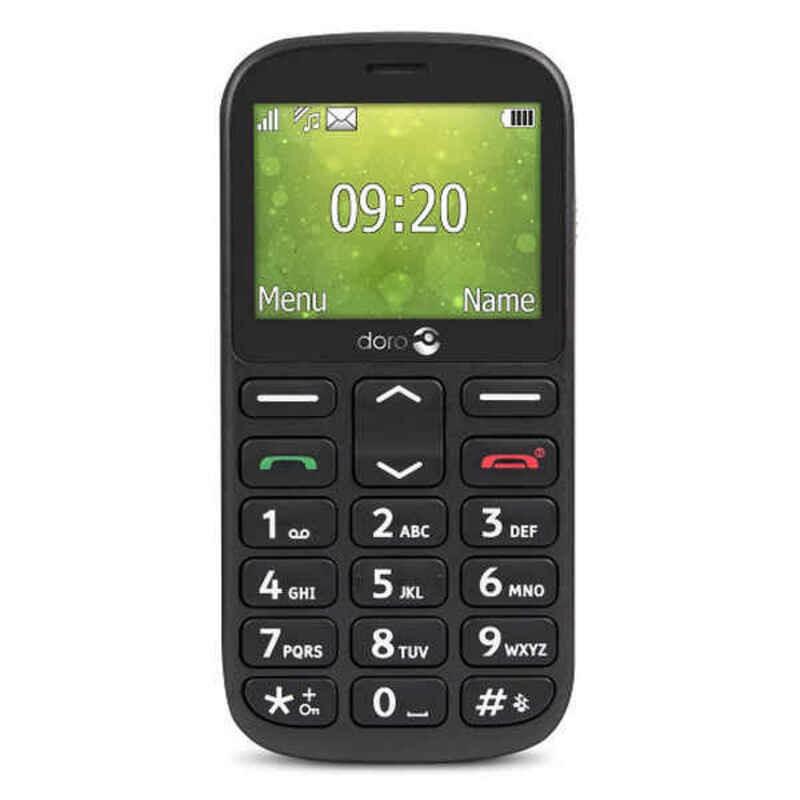 Mobiltelefon til ældre mennesker Doro 1361 2,4" Sort