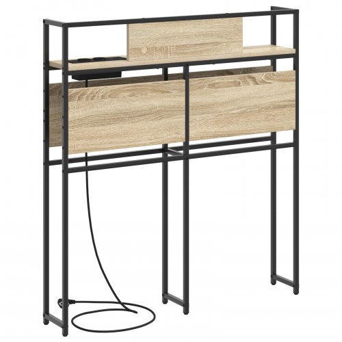 Opbevaringshovedgavl i Sonoma-eg - 90 x 15 x 98 cm