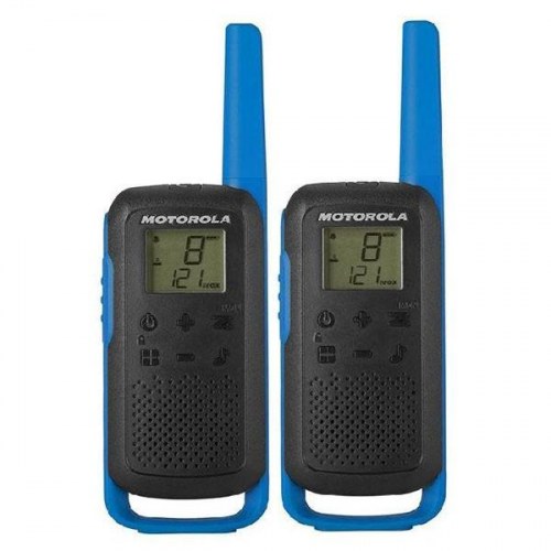 Motorola B6P00811 walkie-talkie sæt (2 stk) - Blå