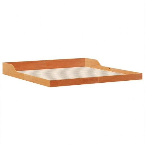 Sengestel Gyldenbrun 200 x 220 cm Massivt fyrretræ