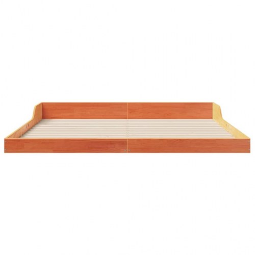 Sengestel Gyldenbrun 200 x 220 cm Massivt fyrretræ