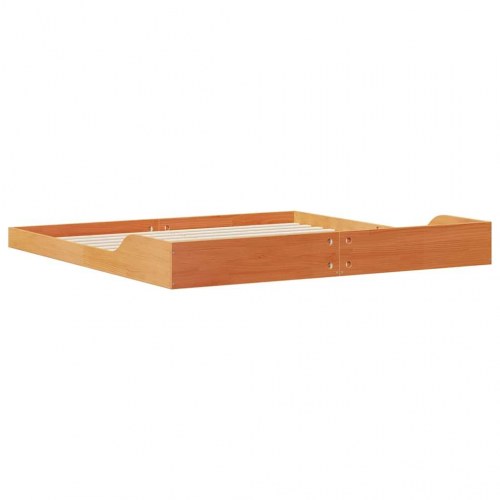 Sengestel Gyldenbrun 200 x 220 cm Massivt fyrretræ