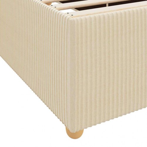 Seng med madras creme 80 x 200 cm