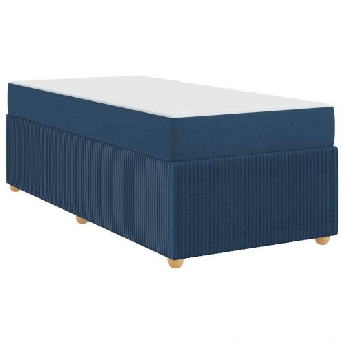 Sengestel med madras 90 x 190 cm - blå